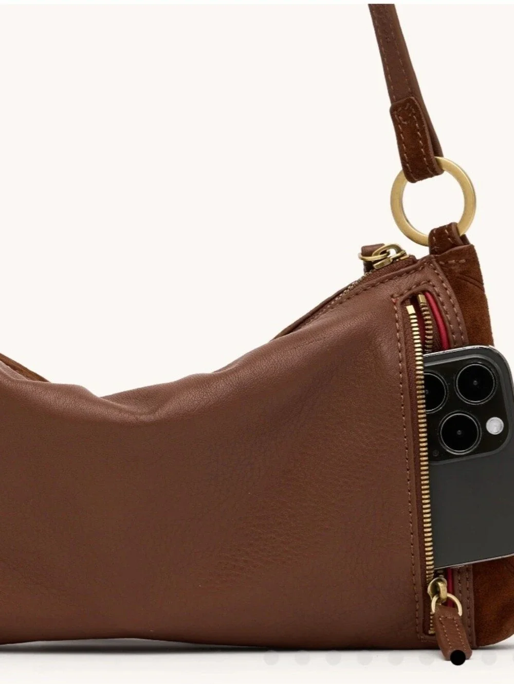 BRAND NEW Hammitt Kyle Suede Handbag - Picture 3 of 7